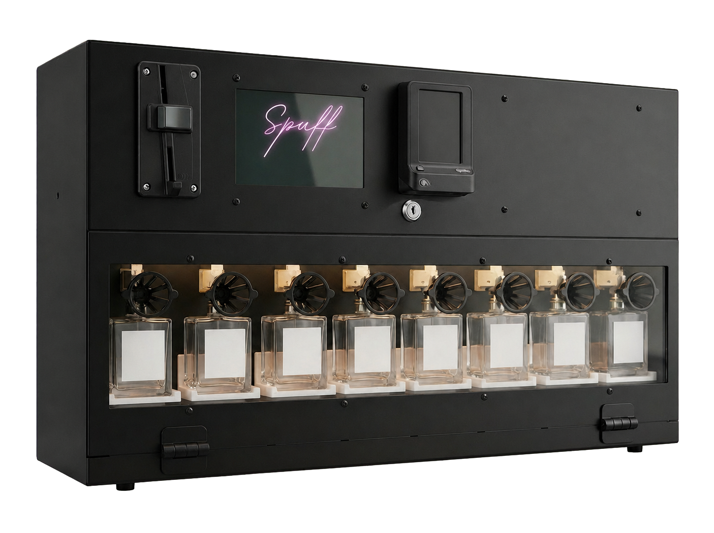 Distributore Spuff con otto fragranze selezionabili